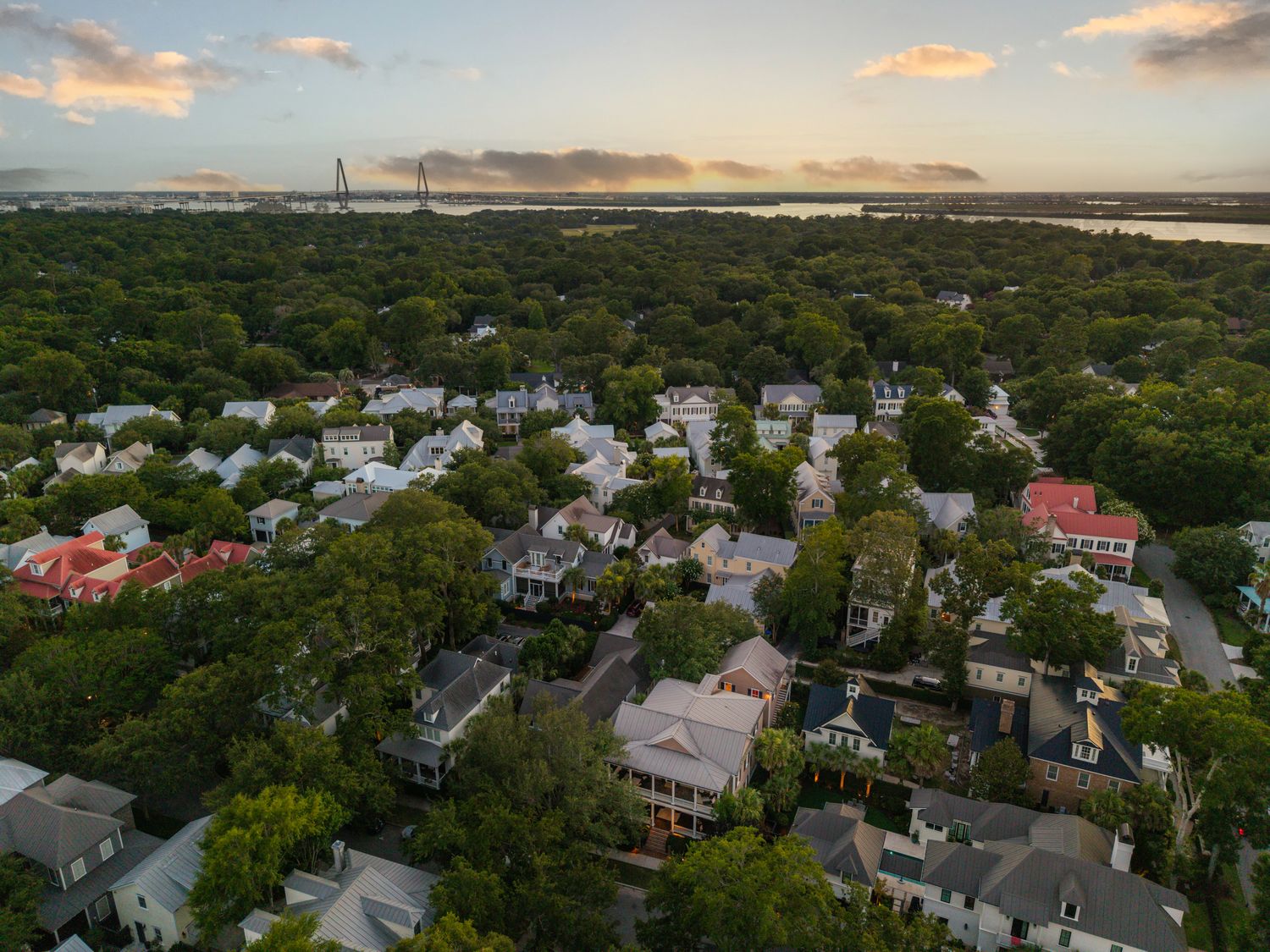 Lowcountry — aerial drone photography, Charleston SC